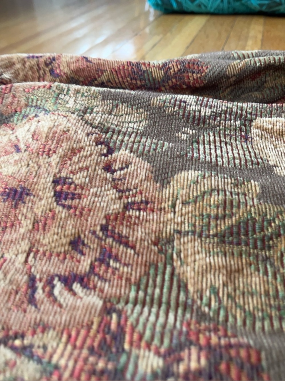 Barnfly floral boxy jacket L brocade upholstery eclectic grandma coastal cowgirl - Picture 4 of 6